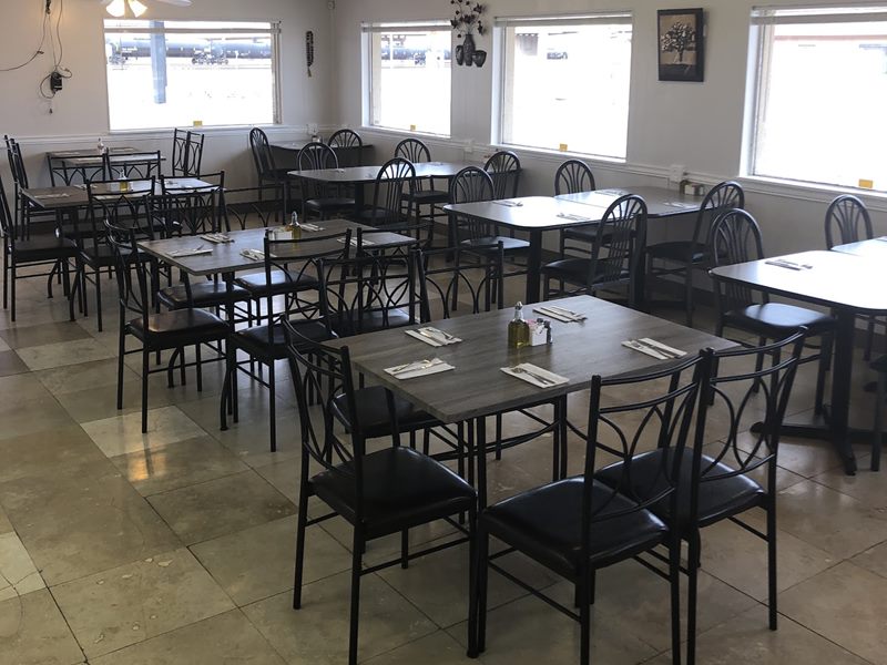 Oasis Mediterranean restaurant interior