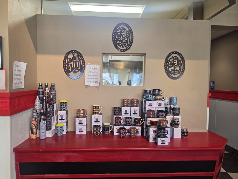 Oasis Mediterranean restaurant interior