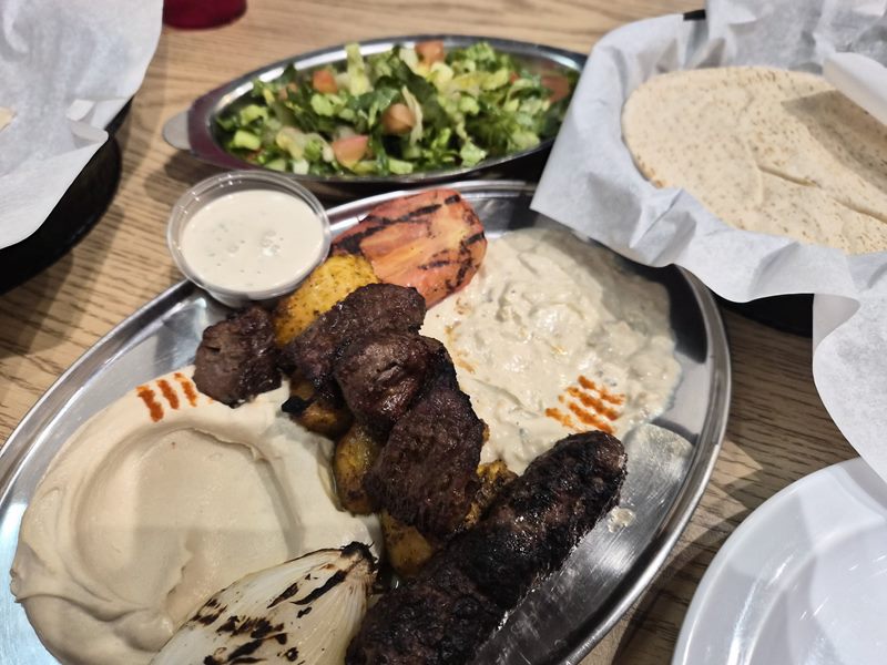 Oasis Mediterranean restaurant food